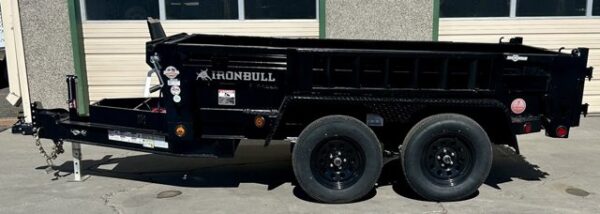 2024 Iron Bull 5'x10' Tandem Axle Dump Trailer - Image 4