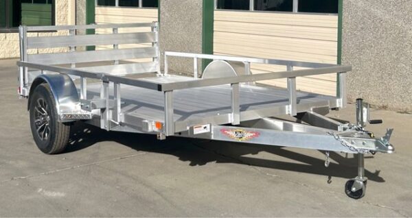 2025 H&H 72"x10' Aluminum Utility Trailer