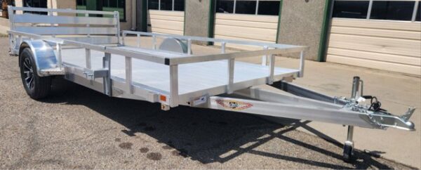 2023 H&H 82"x14' Aluminum Utility Trailer