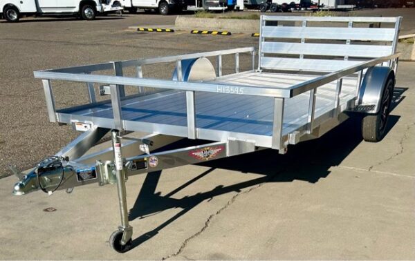 2025 H&H 82"x14' Railside Utility Trailer - Image 3