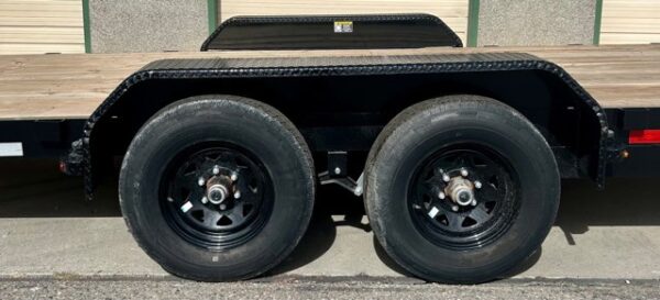 2023 H&H 83"x20' 10K Manual Tilt Utility Trailer - Image 7