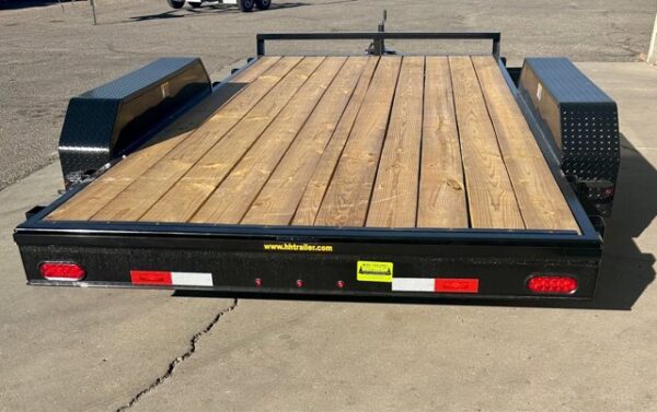 2023 H&H 82"x14' Car Hauler Trailer - Image 3