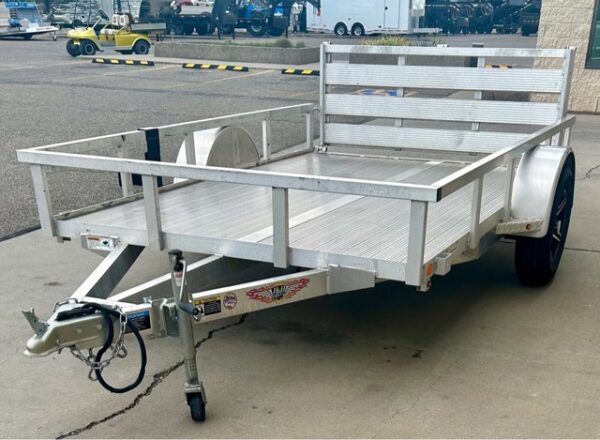 2022 H&H 76"x10' Aluminum Utility Trailer - Image 3