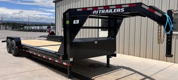 2024 PJ 83"x24' Gravity Tilt Gooseneck Trailer