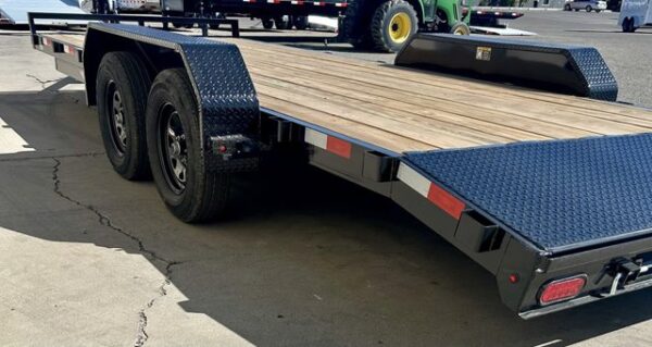 2025 H&H 82"x20' Car Hauler Trailer - Image 3