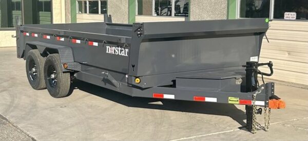 2025 Norstar Iron Bull 7'x16' Dump Trailer