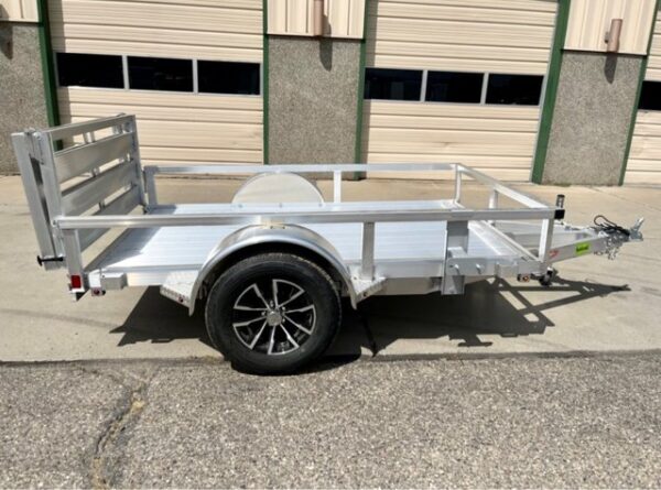 2024 H&H 5'x8' Single Axle Utility Trailer - Image 3