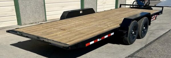 2025 H&H 82"x20' Power Tilt Equipment Trailer - Image 6