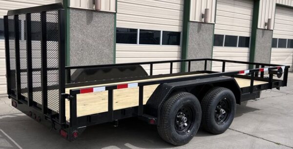 2023 Friesen 77"x16' Tandem Axle Utility Trailer - Image 6