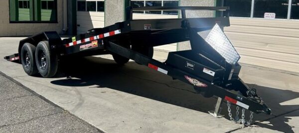 2025 H&H 82"x20' Power Tilt Equipment Trailer - Image 7