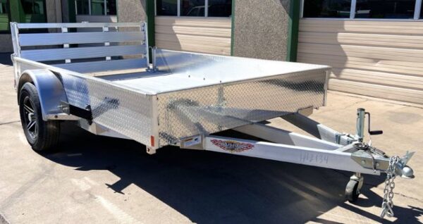 2022 H&H 76"x10' Solid Side Utility Trailer