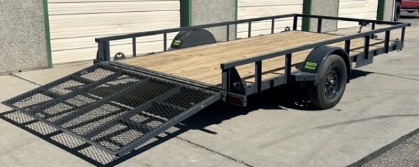 2025 Iron Bull 83"x14' Single Axle Utility Trailer - Image 7