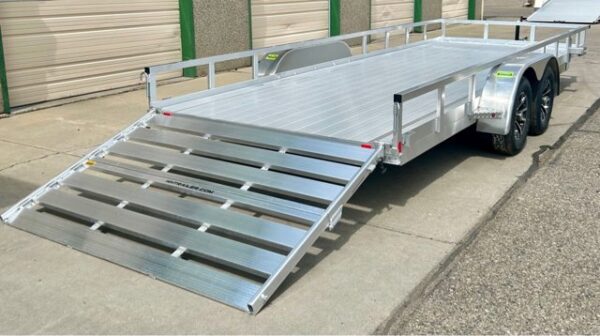 2025 H&H 82"x20' Railside Utility Trailer - Image 7