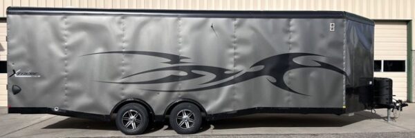 2023 TNT 8.5'X28' Enclosed Sled Trailer - Image 6