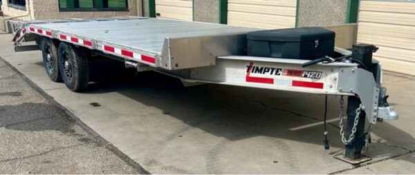 2024 Timpte 102"x20' Deckover Equipment Trailer