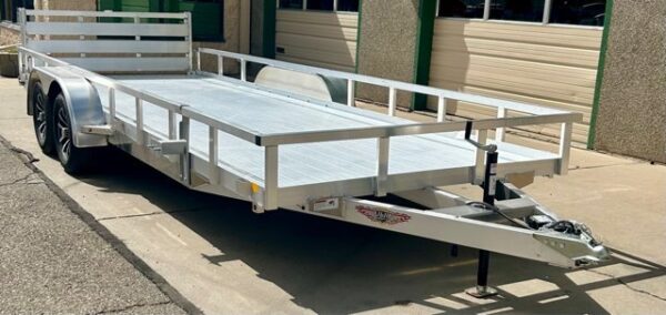 2025 H&H 82"x20' Railside Utility Trailer