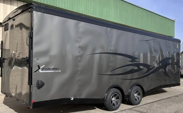 2023 TNT 8.5'X28' Enclosed Sled Trailer - Image 7