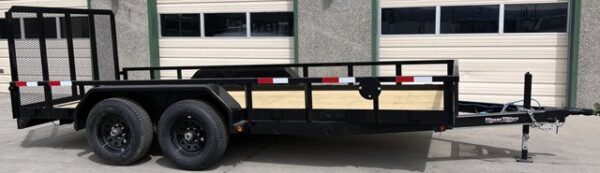 2023 Friesen 77"x16' Tandem Axle Utility Trailer - Image 4