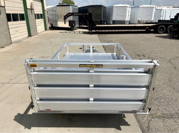 2024 H&H 5'x8' Single Axle Utility Trailer - Image 5