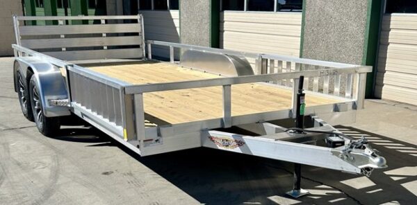 2025 H&H 82"x16' Dual Ramp Utility Trailer