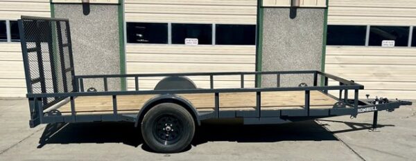 2025 Iron Bull 83"x14' Single Axle Utility Trailer - Image 4