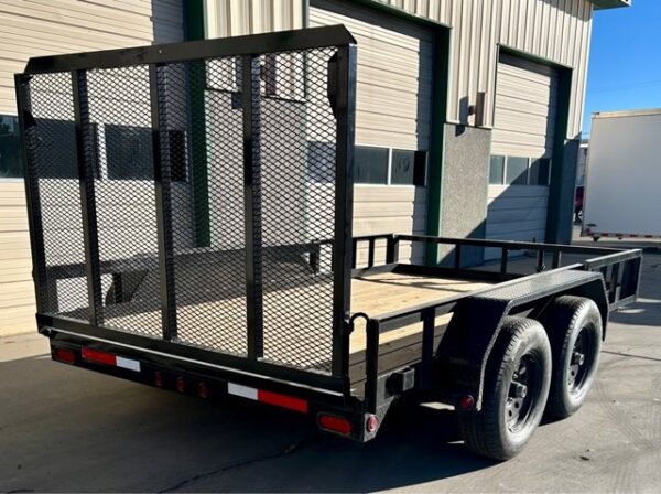 2023 Friesen 83"x12' Tandem Axle Utility Trailer - Image 5