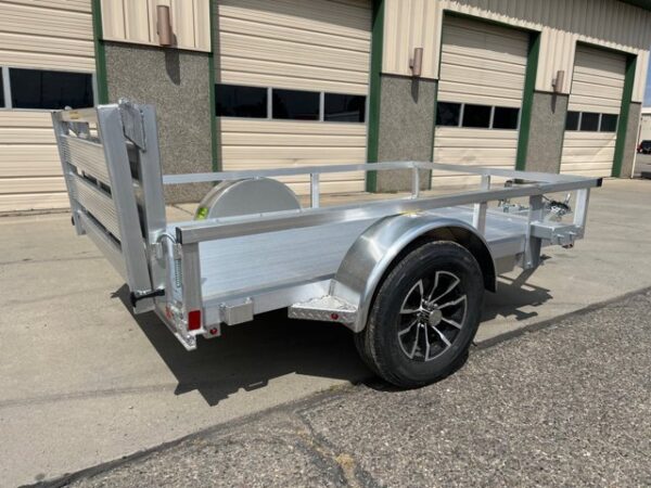 2023 H&H 5'x8' Single Axle Utility Trailer - Image 3