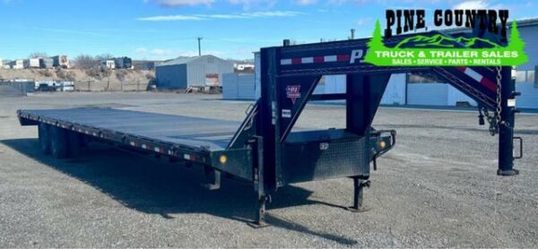 2019 PJ 102"x40' Tandem Dual Gooseneck Trailer