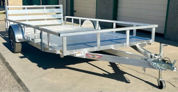 2025 H&H 82"x14' Railside Utility Trailer - Image 2