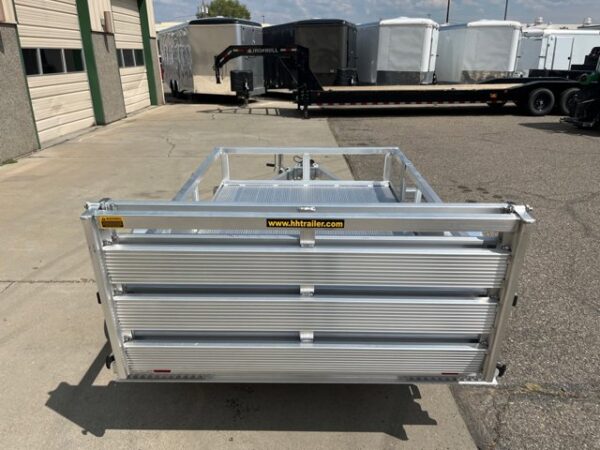 2023 H&H 5'x8' Single Axle Utility Trailer - Image 4