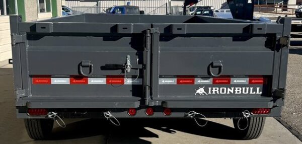 2024 Iron Bull 83"x14' DWB Model Dump Trailer - Image 4