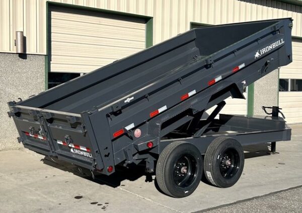 2024 Iron Bull 83"x14' DWB Model Dump Trailer - Image 9