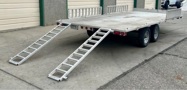 2008 Aluma 88"x16" Tandem Axle Trailer - Image 6