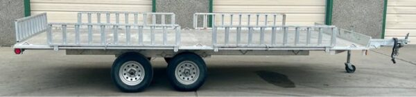 2008 Aluma 88"x16" Tandem Axle Trailer - Image 5