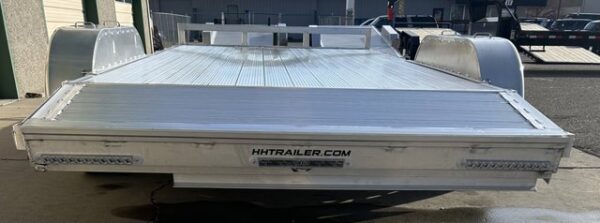 2025 H&H 82"x16' Aluminum Car Hauler Trailer - Image 6