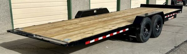 2025 H&H 82"x24' Steel Power Tilt Bed Trailer - Image 3