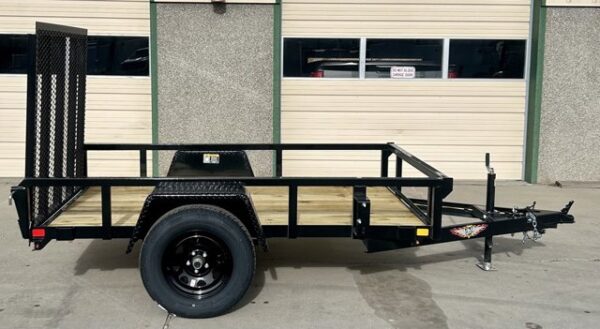 2025 H&H 5'x10' Single Axle Utility Trailer - Image 3