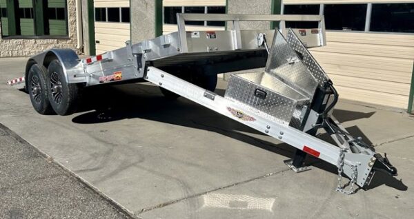 2025 H&H 82"x20' Aluminum Power Tilt Trailer - Image 5