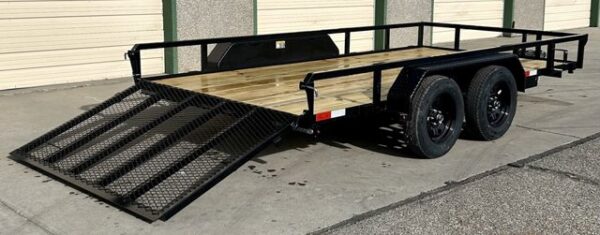 2025 H&H 82"x14' Tandem Axle Utility Trailer - Image 8