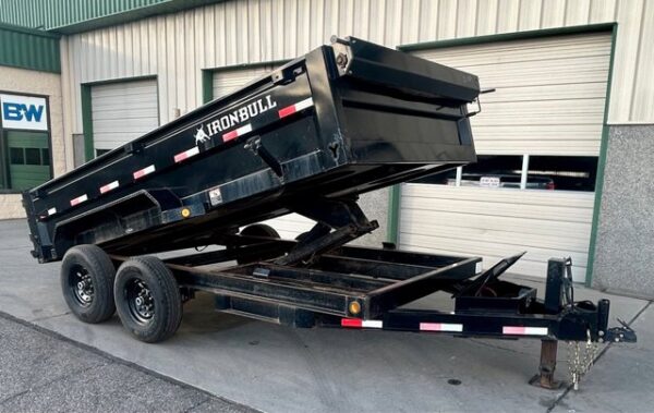 2022 Iron Bull 83"x14' Dump Trailer - Image 10