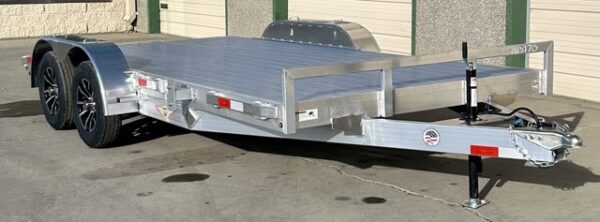 2025 H&H 82"x16' Aluminum Car Hauler Trailer