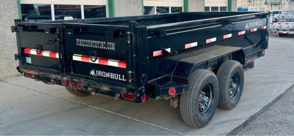 2022 Iron Bull 83"x14' Dump Trailer - Image 5