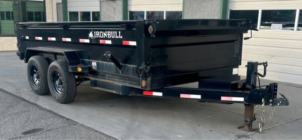 2022 Iron Bull 83"x14' Dump Trailer