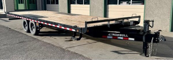 2023 Iron Bull 102"x24' Deckover Power Tilt Trailer