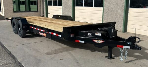 2025 H&H 82"x24' Steel Power Tilt Bed Trailer