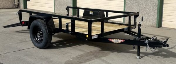 2025 H&H 5'x10' Single Axle Utility Trailer - Image 7