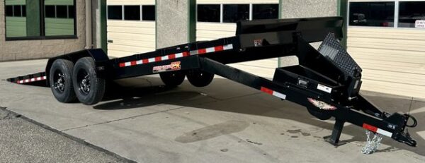 2025 H&H 82"x24' Steel Power Tilt Bed Trailer - Image 6