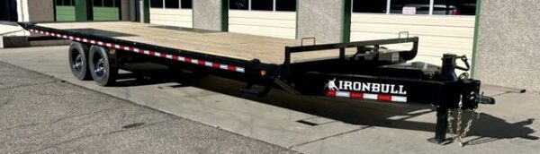 2025 Iron Bull 102"x24' Deckover Power Tilt Trailer