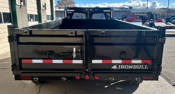 2025 Iron Bull 83"x16' Gooseneck Dump Trailer - Image 5