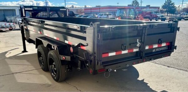 2025 Iron Bull 83"x16' Gooseneck Dump Trailer - Image 6